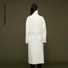 LANGZI Pure Wool Lapel Woolen Coat