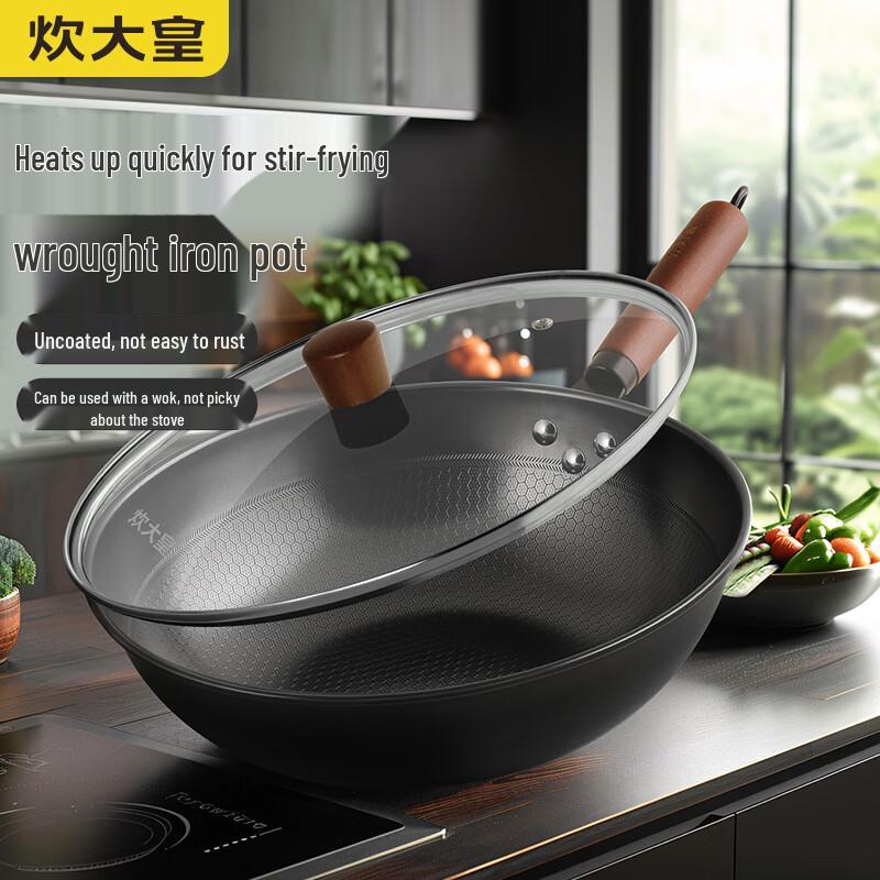 COOKER KING 32cm Mysterious Iron II Wok