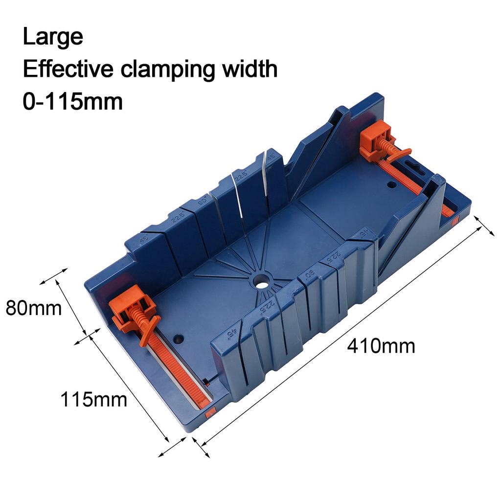 Woodworking Mitre Saw Box S M L Clamping Multifunction 45 Degree Cutting 90 Degree Cutting Cabinet Mitre Cutting