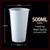 Disposable Frosted PP Plastic Cups