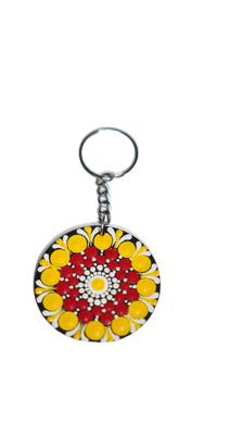 Kľúčenka Mandala Art Kľúčenka Žltá [SVRK-Design] -