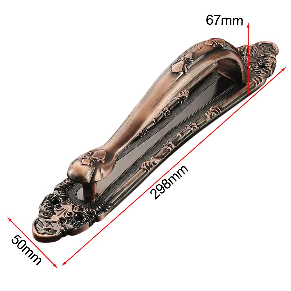 Europejskie Vintage Klamki Uchwyty do Mebli Uchwyty do Szafek Uchwyty Kuchenne Gałki do Szuflad Uchwyty do Szafek Uchwyty do Szafek 178/249/298mm