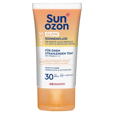 Sunozon Face Sun Fluid Glow SPF30, 50ml