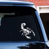 19.3X20cm Creative Scorpion Car Sticker Auto Body Window Decals Personalized Car Styling 3D Stickers Decoration Car Accessories