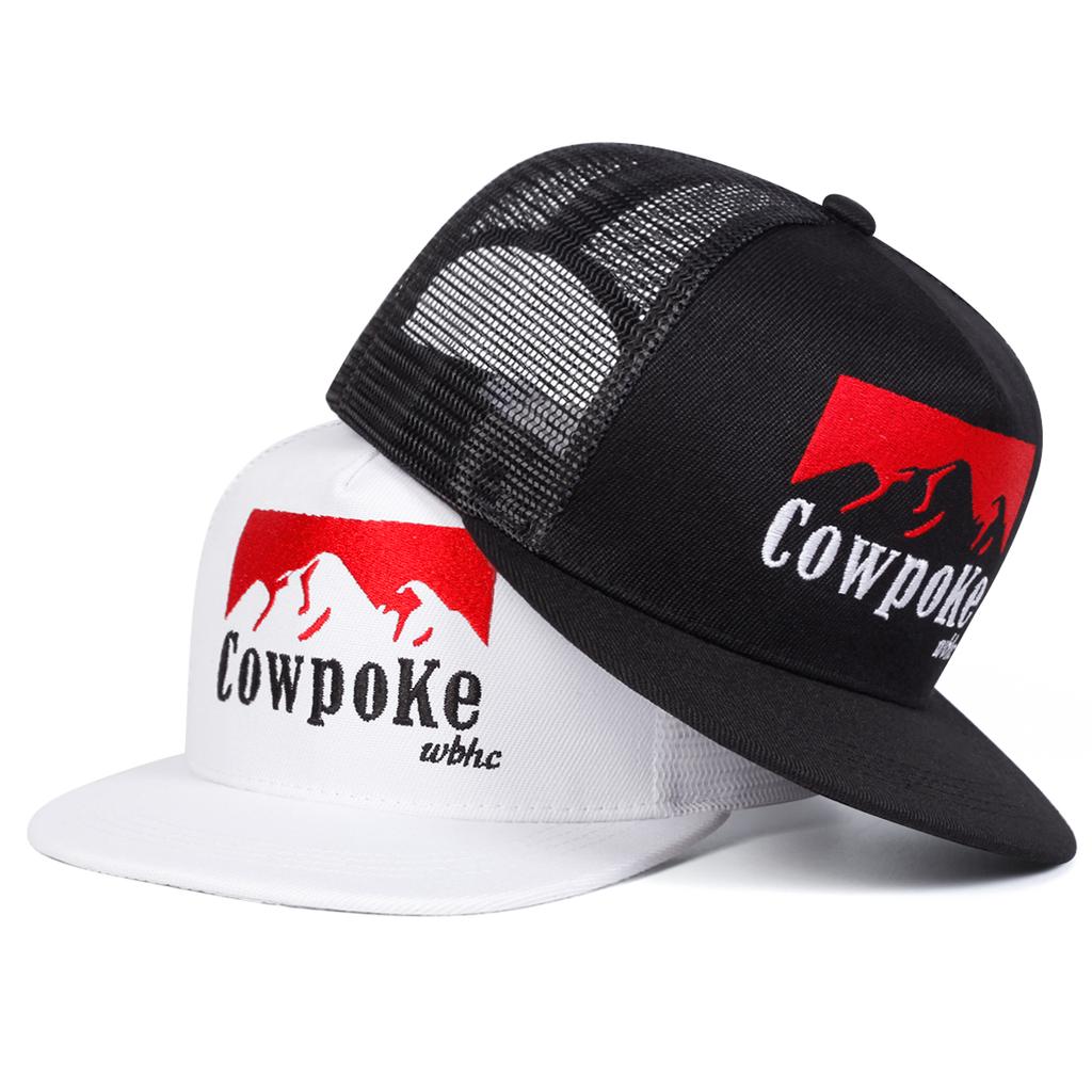 Chapeau Hip Hop Brodé Lettre Homme Chapeau en Maille Extérieur Réglable Protection Solaire Loisirs Chapeau Printemps Automne Voyage Tourisme Vacances à la Plage