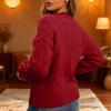 Ladies' Casual Loose Knit Sweater