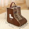 5pcs Non Woven Dust-proof and Moisture-proof Boots with Handles - Suitable for Flat and High Boots - Travel Shoe Storage Bag
