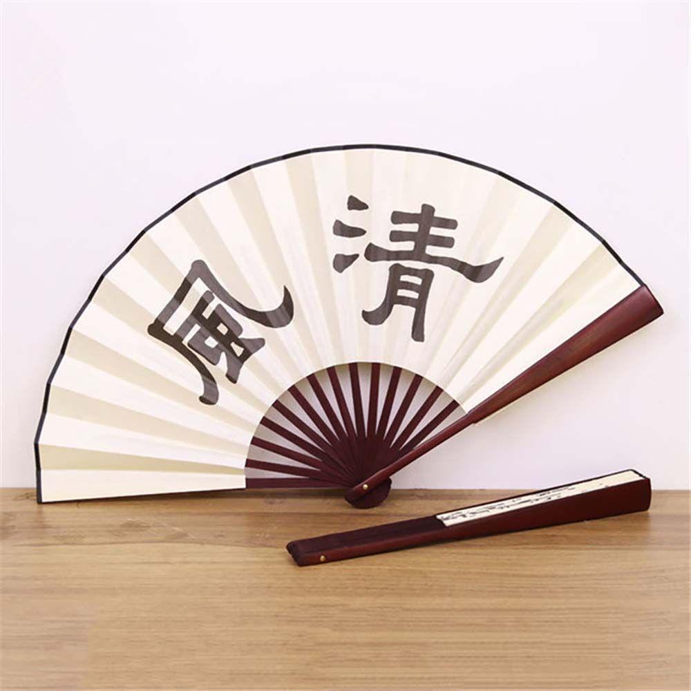 Photo Prop Tool Chinese Style Wedding Party Handle Hand Fan Home Decoration Folding Fan Fan Crafts