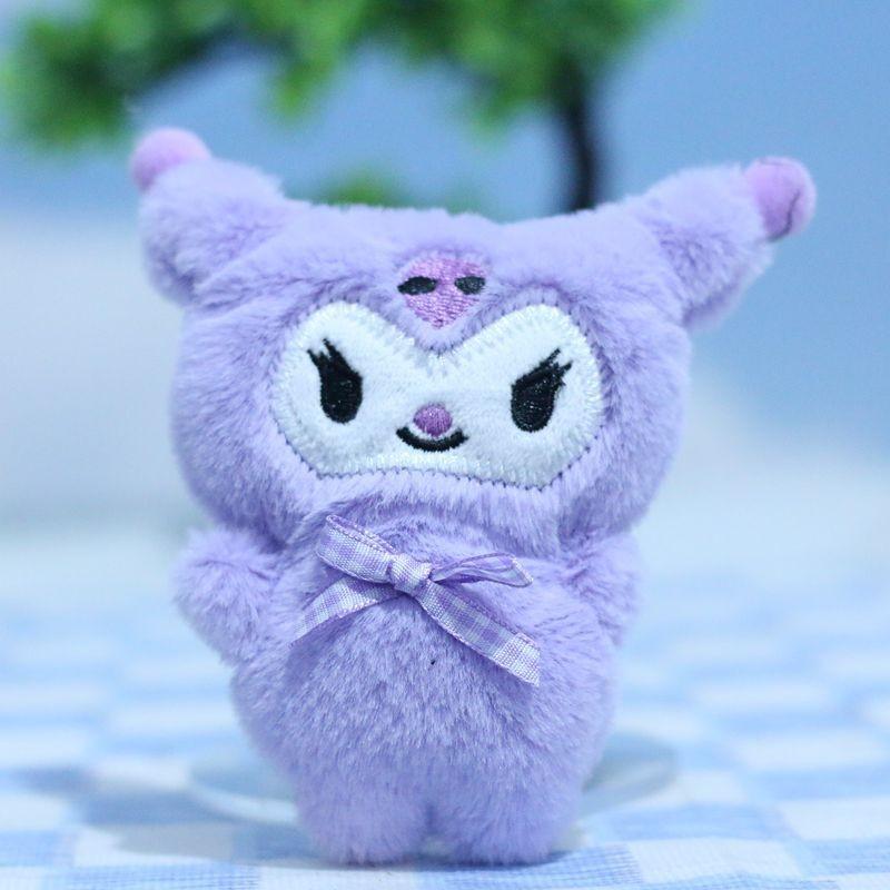 Очаровательный плюшевый брелок Sanrio, милый кулон в виде собачки Куроми и Синаморолл