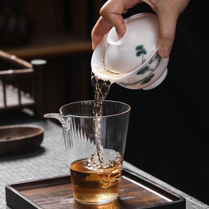 MULTIPOTENT Hand-Painted Sancai Gaiwan Tea Bowl