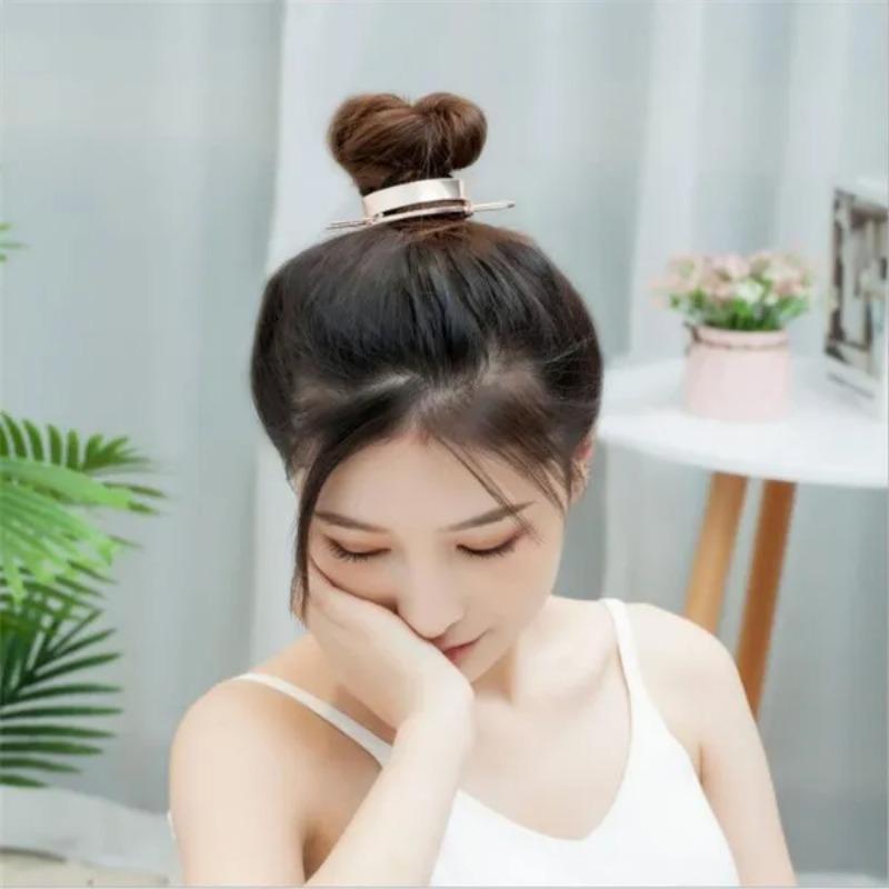 1Pc Women Girls Hair Accessories Minimalist Half Circle U-shaped Hairpin Hair Stick
