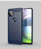 For Motorola One 5G Ace Case Bumper Rubber Silicon Carbon Fiber Cover For Motorola One 5G Ace Case For Moto One 5G Ace Case 6.7