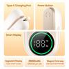 2-in-1 Magnetic Hand Warmer with Detachable Design, Rechargeable Pocket Hand Warmer, Double-Sided Heating Portable Hand Warmer with LED Display