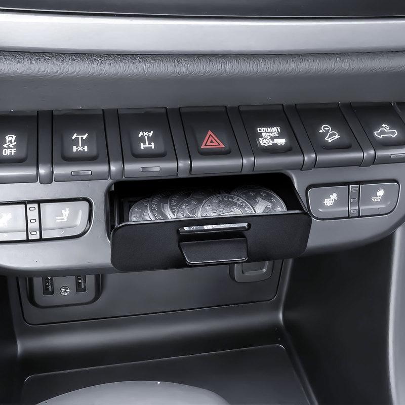 Center Console Organizer Drawer Storage Hidden Box for 2015- Chevy Colorado LT/Z71/ZR2 & 2015- GMC Canyon SLE/SLT/Denali