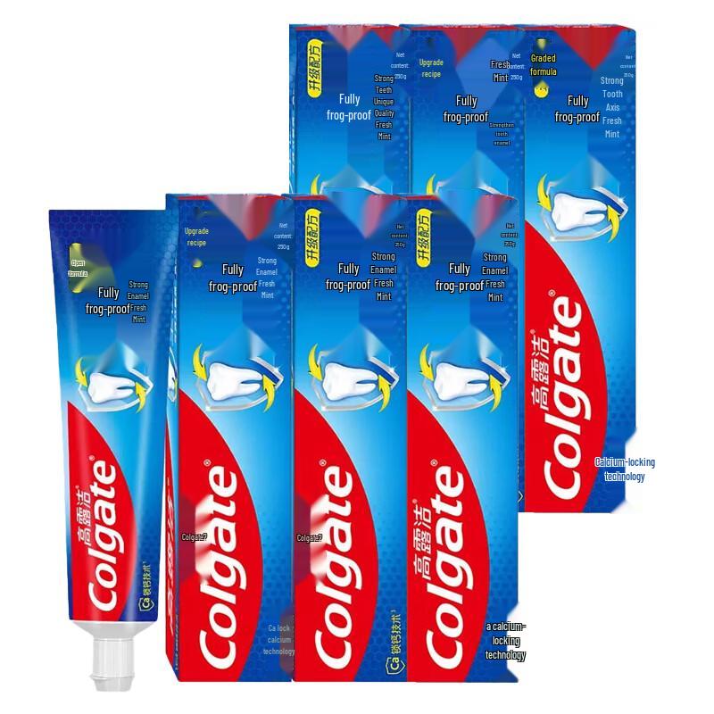 Colgate Total Cavity Protection Fresh Mint Toothpaste (6x140g)