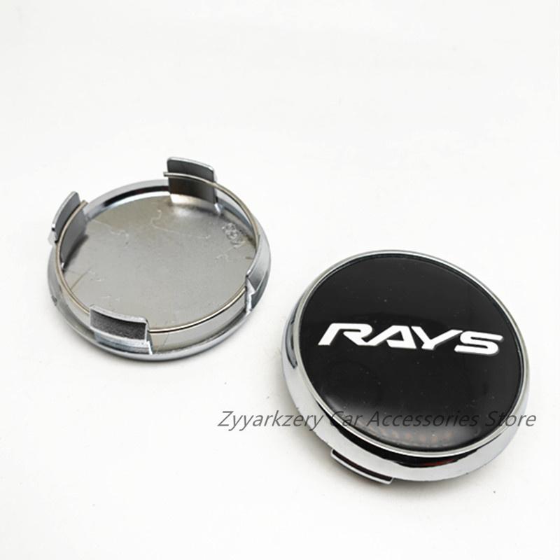 4pcs 65mm for Rays TE37 Wheel Center Cap Hub Cover Replacement Dust proof Rims Hubs Hubcaps Car Styling Accessories