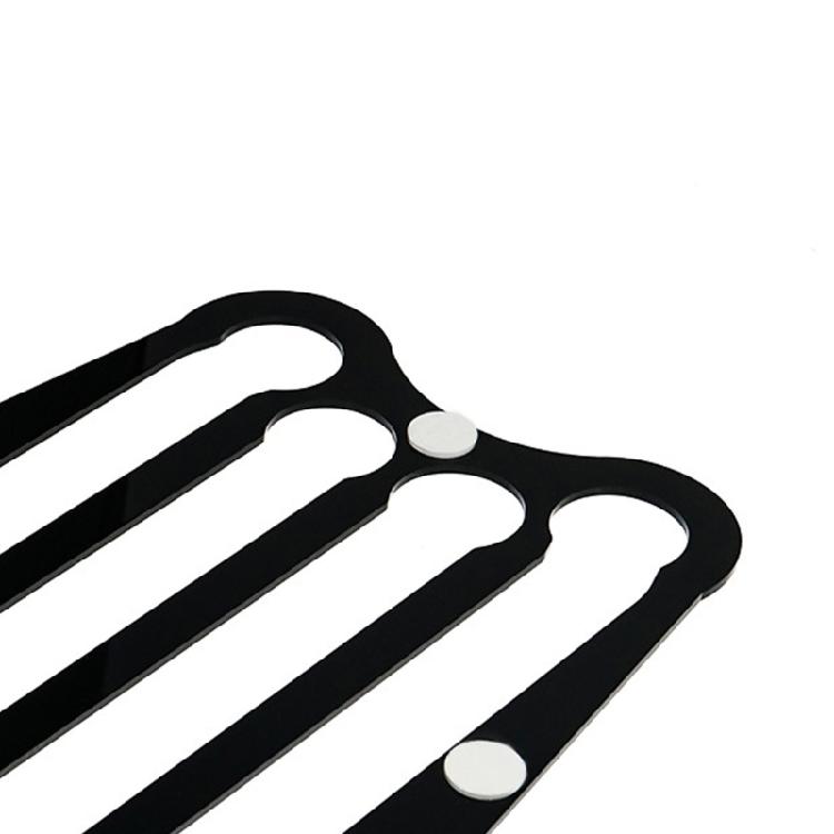 Black Acrylic Coffee Pods Rack Coffee Pods Stand Coffee Pods Shelf Acrylic Coffee Pods Holder Suitable for Coffee Pods