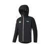 Cycling Fashion Versatile Simple Sports Printed Hooded Long Sleeve Outdoor Hiking Waterproof Windproof Jacket Men Jacket A11M518702F-BK