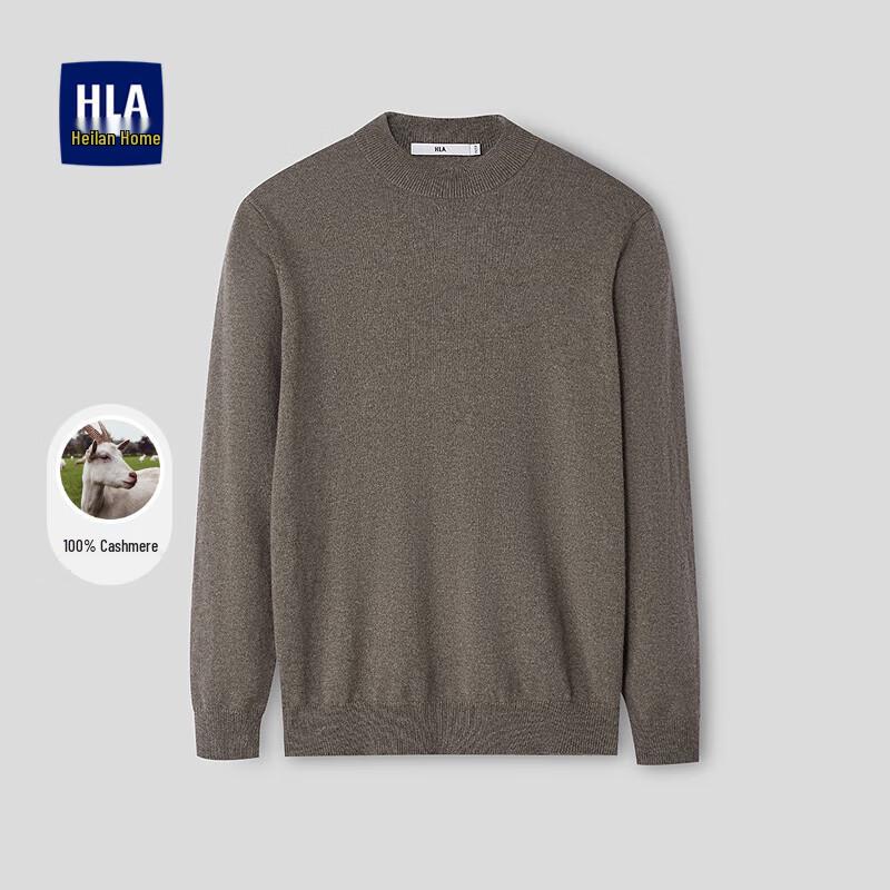 

Мужской кашемировый пуловер HLA с полувысоким воротником 2XL