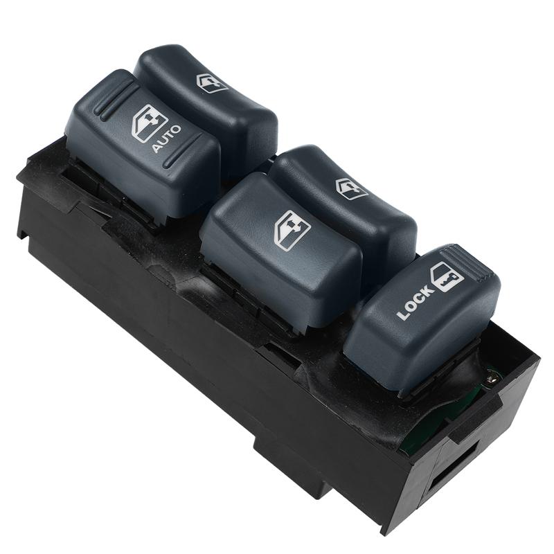 15009690 15151360 For GMC Chevrolet Cadillac for Isuzu Truck 1995-2005 New Master Power Window + Mirror Control Switch Button