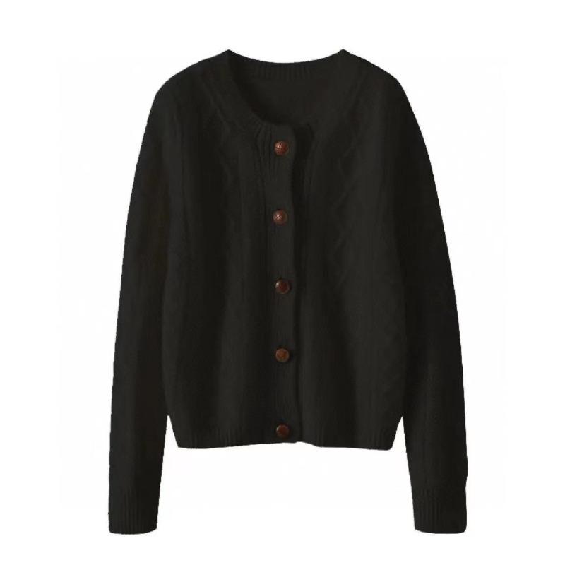 Jacket Women's Autumn and Winter New Loose and Versatile Knitted Cardigan Top