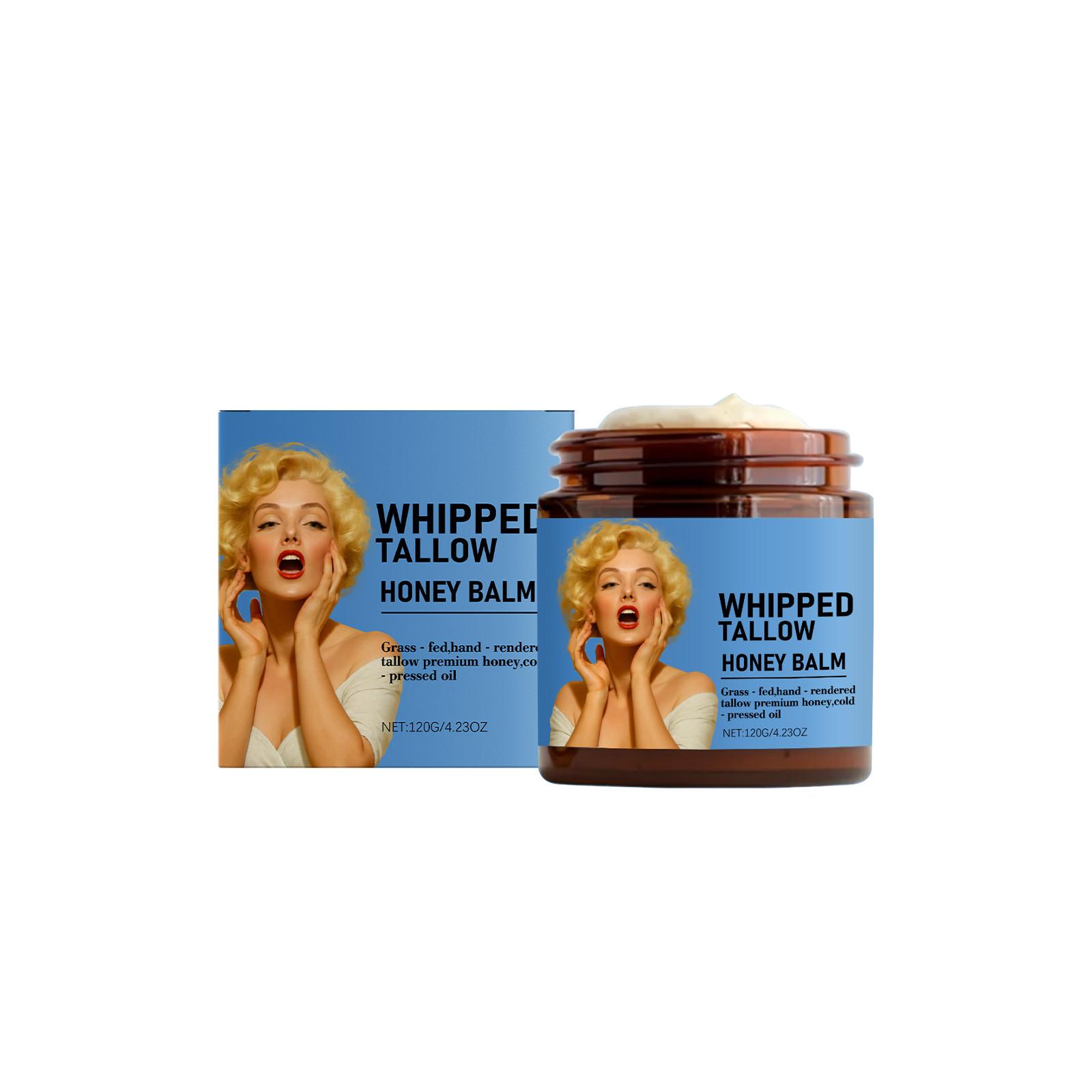 

Honey Tallow Skin Moisturizing Cream Cares For Dry Skin, Nourishes The Skin, Fades Dark Spots And Maintains Skin Elasticity. One Size синий