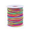 Seven-Color Core-Spun Elastic Cord for DIY Colorful Buddhist Bead Bracelets