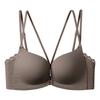 1118 Traceless Steel Rim Front Buckle Bra, Small Breasts Show Large Collection, Double Breasts, Beautiful Back Underwear, Women's Medium Thickness