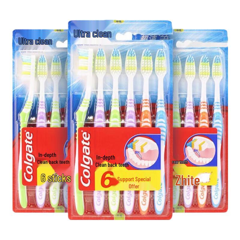Colgate Ultra-Fine Soft Bristle Toothbrush, 18-Pack