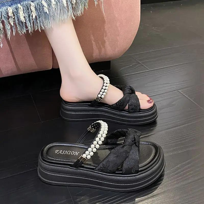 Fashion Beach Roman Style Women's Sandals Asian Size 2025 Luxury Summer Comfortable New Breathable Fashion Sales Trending Ladies Shoes