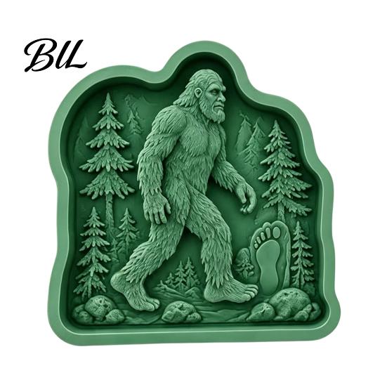 Garden Walkway Paver Reusable Rabbit Stepping Stone Mold, Concrete Cement Casting Mold for DIY Handmade Flagstone Maker Decor, Silicone Path