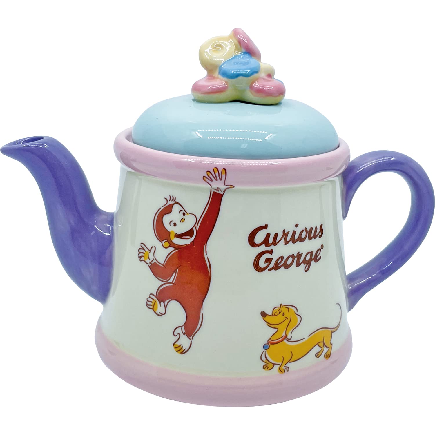 

Чайник «Любопытный Джордж», прибл.. 360 мл, Дизайн пончика, SAN3723