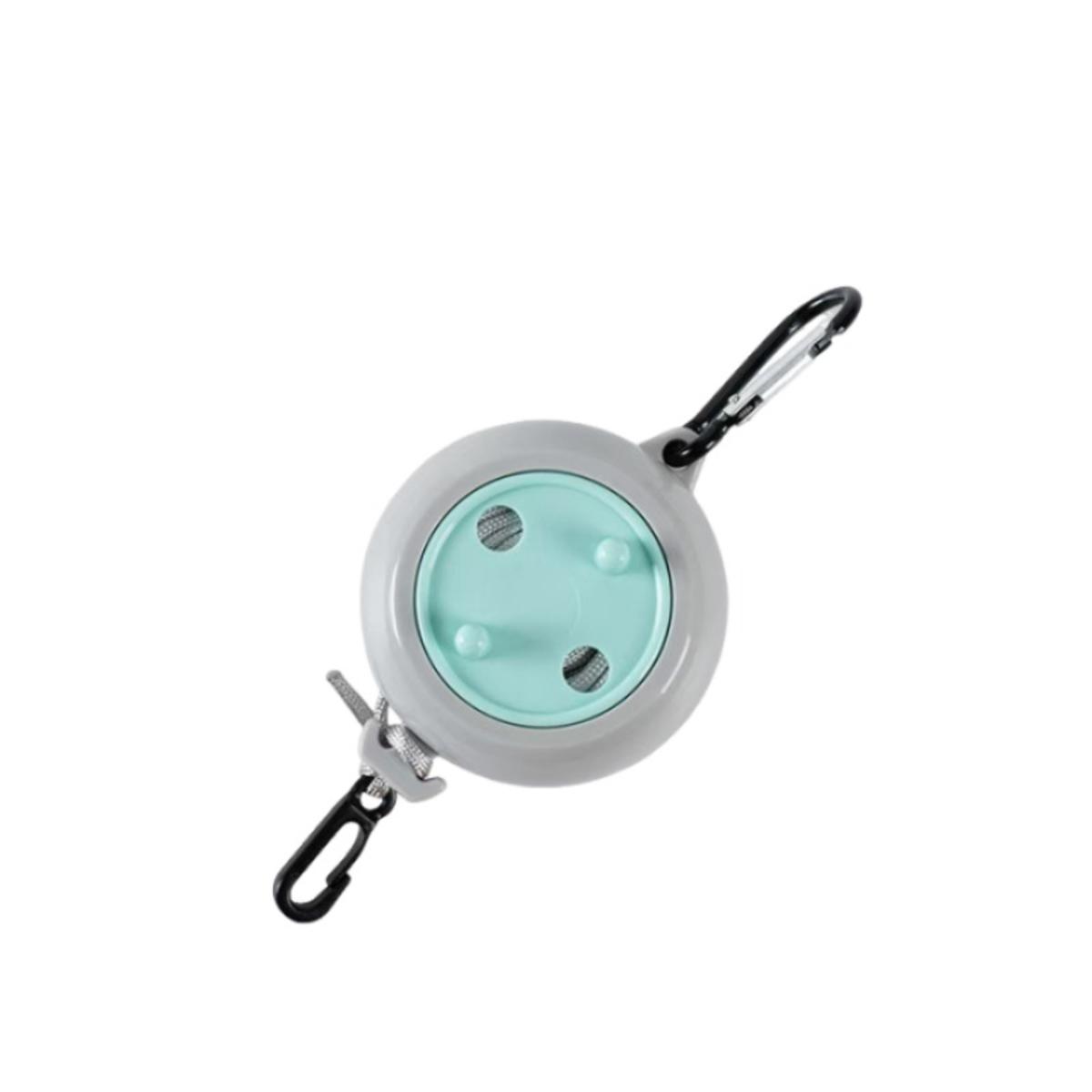 

Clothesline Laundry Drying Rope Outdoor Clothes Line Windproof Anti-slip Retractable Cord for Hotel Camping Accessories one size тиффани синий