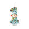 Creative Cute Little New Number Birthday Candle 0-9 Handmade Diy Children's Party Cake Decorations