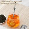 For Loose Tea Tea Strainers Food-Grade Stainless Steel Tea Infuser With Handle Fine Mesh Tea Ball Filter Tea Diffusers Steeper