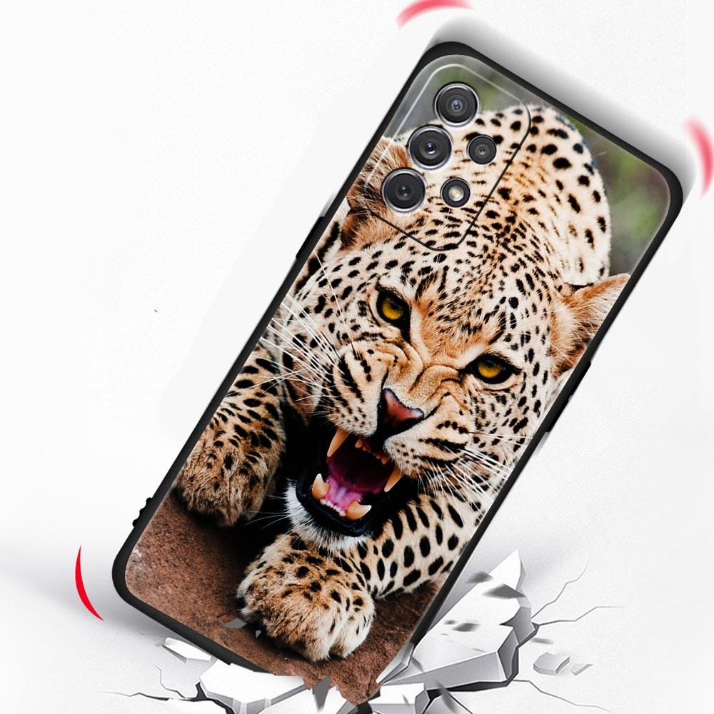 Tiger Leopard Fashion Phone Case For Samsung Galaxy A17 A07 A55 A35 A25 A15 A05 A33 5G A31 A23 A21s A13 A41 A73 A53 A51 A71Cover