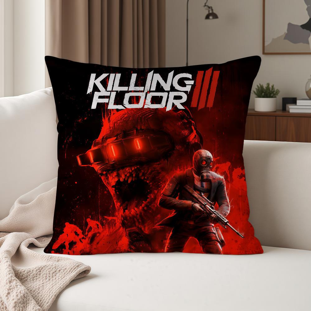 Game KKilling Floor 3 Pillow Case Suitable For Bedrooms Living Rooms Cars Home Decoration