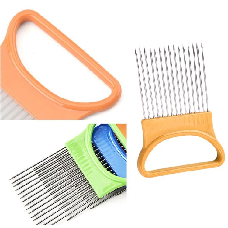 Vegetable and Meat Cutter Holder Food Slicer Assistant Tool Onion Slicer Holder for Slicing Fruit Lemon and Meat