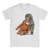 I Need Some Love Punch Monkey TShirts Unisex Women Creative Cotton Tee Shirt Short Sleeve T Shirts Gift Idea Clothing