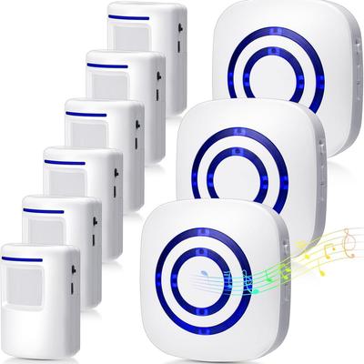 Infrared Motion Sensor Doorbell Alarm for Security and Welcome
