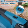 Leaf Blower 100MPH 21V Powerful Motor Electric Leaf Blower for Lawn Care 5 Speed Modes Battery Powered Leaf Blower
