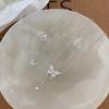 VENTFILLE Silver Color Bowknot Snake Bone Chain Necklace For Women Girl Simple Design Korean Jewelry Dropshipping