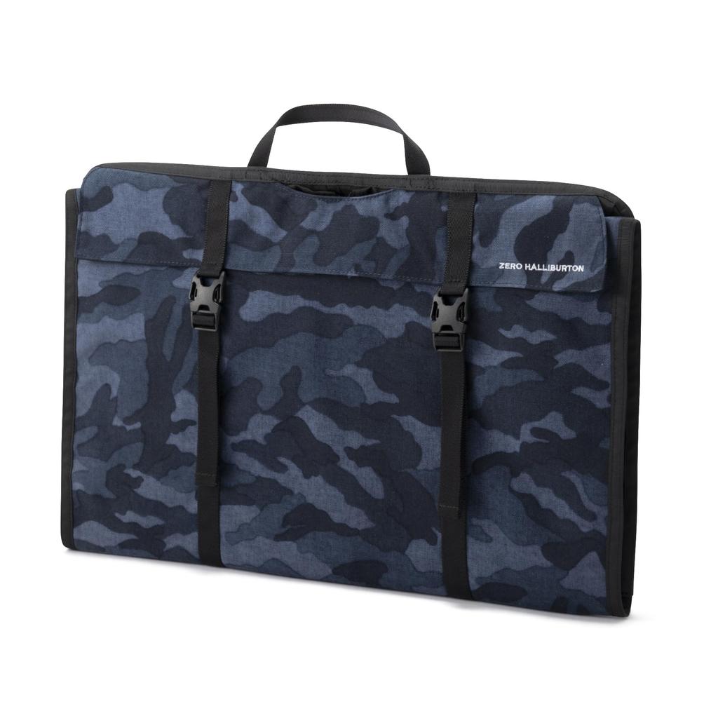 Garment Bag Prevents Deformation Suit Bag Suit Cover Ceremonies Business Business Trip Work Navy Camouflage [Zero Halliburton] "ZH-Packing Cube"