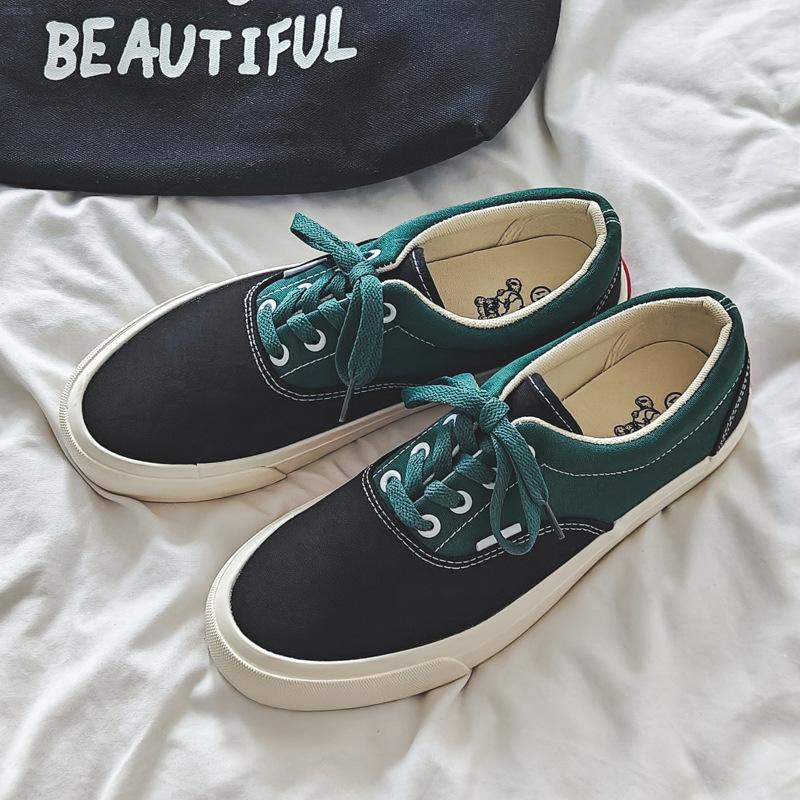 

Парусиновые туфли в тон цветам, мужские туфли с низким верхом и цветком кешью, туфли для скейтбординга в стиле ретро с мандариновой уткой 39