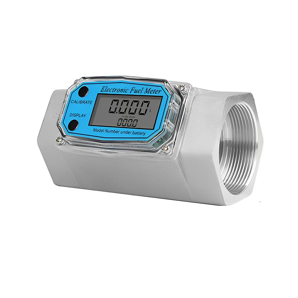Electronic Flows Meter Measuring Flowmeter LCD Flows Indicator 1.5inch