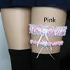 2ks/sada Bowknot krajkový podvazek Sexy svatební svatební podvazek cosplay dekor