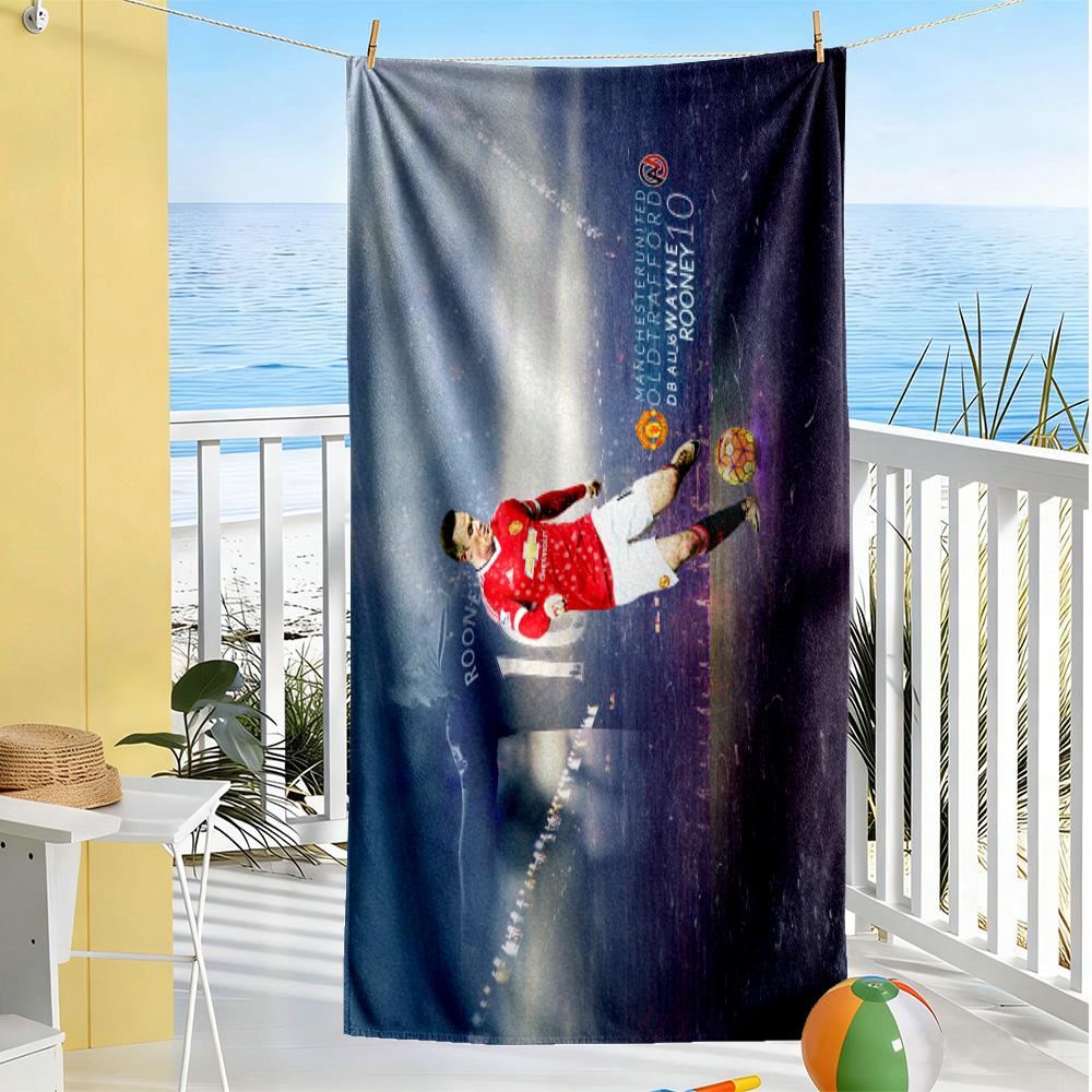 David De Gea Celebration Beach Towel Super Soft Microfiber Quickdry Fabric Comfortable Lightweight