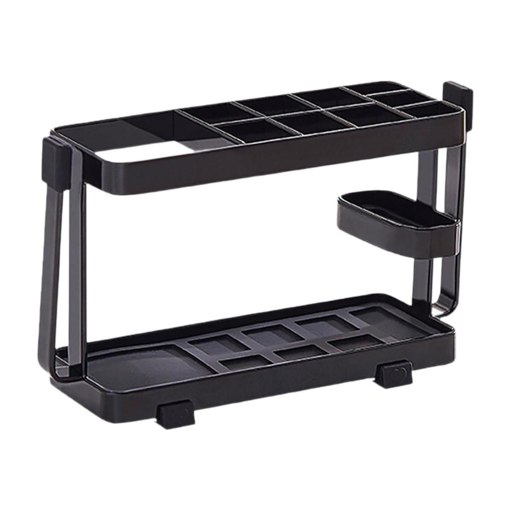 Storage Organizer Shelf Storage Stand 10 Slots Toothpaste Cup Holder Toothpaste