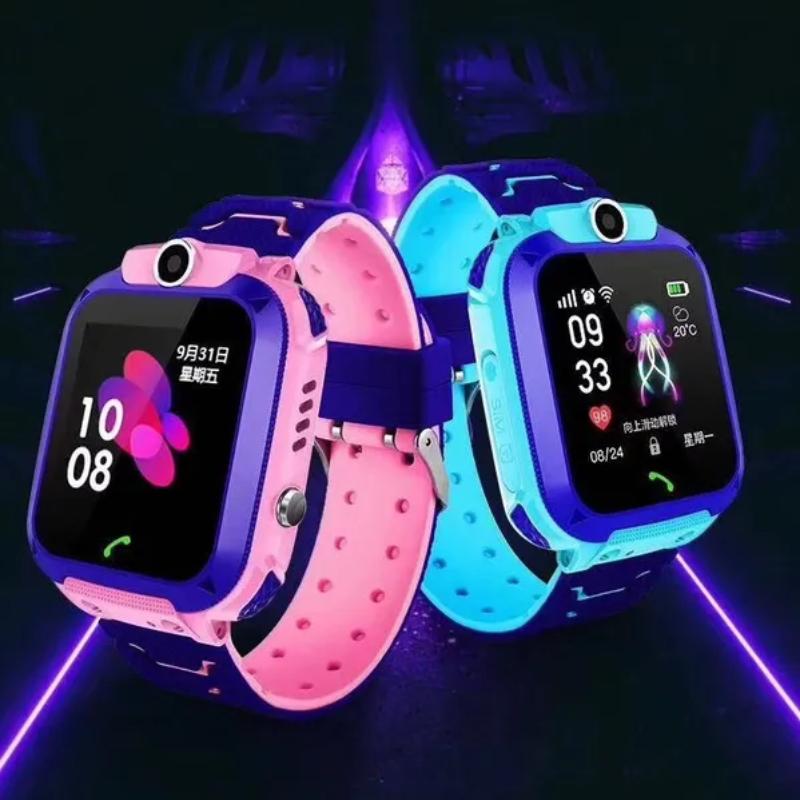 Smart Phone Watch for Children Student Student Smart Watch Dial Call Voice Chat for Kids Gift Bracelet Watch Gift Boys Girls