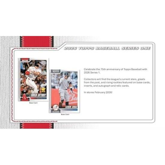 MLB 2026 TOPPS SERIES 1 BASEBALL VALUE BOX